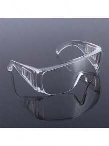 防护眼镜镜片厚度百叶窗水枪护目镜防冲击劳保眼镜骑行眼镜