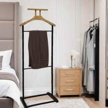 Estante De Secado De Ropa Plegable Para Interiores Para El Hogar, Ropa Seca Y Colgar Ropa, Supporte Para Secadora De Ropa Que - màu đen - Xem 2