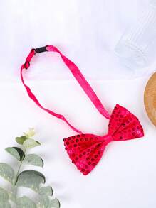 Sequin Bow Tie, Children's Stage Performance Party Bow Tie, Little Host Bow Tie, Student Bow Tie