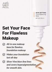 Skin Setting Base 40ml / 1.35 Oz – Tone Balancing, Hydrating, Pore-Blurring, Brightening & Smoothing Makeup Primer For Long-Lasting, Flawless Finish, Oil Control & Skin Radiance - Skin Setting Base 40ml - Tone Balancing Base - View 5