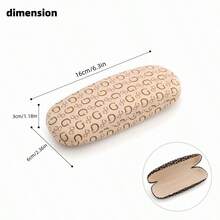 4pcs Glasses Storage Box New Compression-Resistant Flat Light Glass Storage Box High-End Fashion Letter Box Suitable For Glasses, Watches, Jewelry