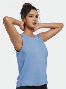 TELALEO 5 Packs Workout Tank Tops For Women Sleeveless Athletic Yoga Gym Tank Tops Loose Fit Sports Shirts - Multicolor - View 2