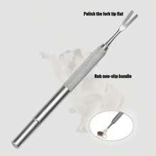 Stainless Steel Tick Remover Tool, Suitable For Most Pets, Convenient For Outdoor Use, Easy To Carry, High Hardness, No Residue When Removing Ticks, With Tweezers, Can Be Used At Home Or Outdoors, Easy To Store - Multicolor - View 5