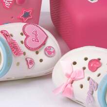 Miniso Barbie Series Pink Comb Hole Accessories, Cute And Creative (1 PC)