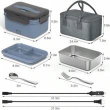 Lunch Box - Moon Blue - View 8