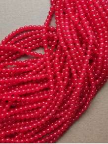 200pcs 6mm DIY Jelly Imitation Agate Round Beads, Multi Color Selections, For Bracelet Necklace Jewelry Accessories - Multicolor - View 26