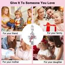 Silver Plated Charm Pendant Beads Elegant Love Bird Pendant Necklace Red Bishop Bird Jewelry, Cross, Perfect Birthday Or Anniversary Gift For DIY Bracelet Pendant - Pendants - View 3