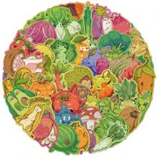 50pcs Fruit And Vegetable Animal Graffiti Stickers - Perfect For Decorating Water Bottle, Laptops, Phone Cases, Skateboards & More