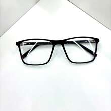 Men's Prescription Eyeglass Frames Adult Square Large Shape Elegant Social Fashion 3301 - marrom - 查看 1