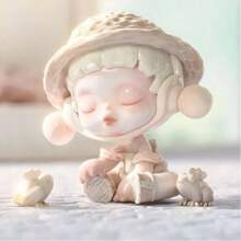 1 szt. SKULLPANDA Temperature Series Blind Box Urocze poręczne zabawki Ozdoba Świeże utwardzanie Zamknięte oczy Stylizacja Poręczne zabawki Nadaje się jako urocza kolekcja, dekoracja pulpitu, dekoracja samochodu lub kreatywne prezenty