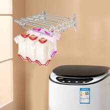 Wall Mounted Clothes Dryer, Clothes Hanger Rack, Retractable Clothes Rack