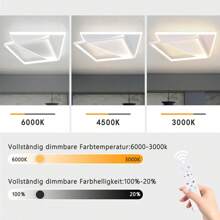 Ceiling Lamp Modern Ceiling Lamp LED 40W Lamp 30CM/40CM Living Room Bedroom Lights Remote Control Dimmable White Living Room Light Design Kitchen Lights Kitchen Lights Kitchen Corridor Ceiling Lights - White - View 5