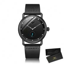 ONOLA Men's Quartz Watch, Simple And Casual Style, Waterproof Watch, Suitable For Daily Wear, Ideal Gift For Family And Elders - Một cỡ - Xem 10