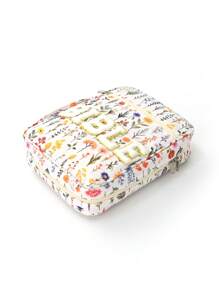 1pc Large Size Women's Bible Bag With Letter Embroidery, Multifunctional Bible Shoulder Bag With Strap, Bible Bookmark Box, Suitable For Girls/Women For Daily Use, Worship Activities, Gift For Kids, Parents As Holiday Gift (Pens And Notebooks Not Included, Please Check Product Size)