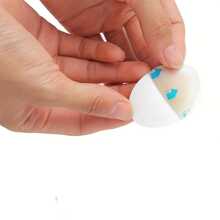 1/5/10/20 piezas Protectores de talón de gel hidrocolloid adhesivos y cómodos - Almohadillas para ampollas por uso de calzado