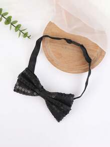 Sequin Bow Tie, Children's Stage Performance Party Bow Tie, Little Host Bow Tie, Student Bow Tie
