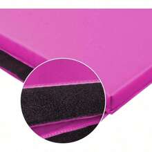4'x6'x2" Extra Thick High Density Anti Tear Gymnastics Gym Folding Exercise Aerobics Mats - Multiple Color Options