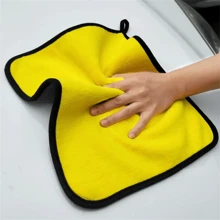 3pcs Extra Soft Microfiber Car Wash Towel - 30*30cm (11.8*11.8 Inch) Car Cleaning Drying Cloth Never Scratch Home Kitchen Rag Dishwashing Towel