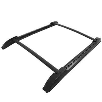 Roof Cross Bars Compatible With 2024-2025 Toyota Tacoma Double Cab, Aluminium ABS Black Adjustable Cargo Rooftop Luggage Crossbars Carrier