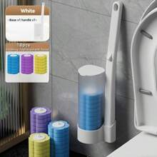 [Einweg-Ersetz-] Toilettenreinigungsbürsten Set | Ein Set | Sechs Ersatzbürstenköpfe | Einwegrohrköpfe | Für Schiffe | Toilettenreinigung
