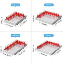 Pull Out Cabinet Organizer, Expandable(11.7"-19.7") Heavy Duty Slide Out Drawers Fixed With Adhesive Nano Film For Pots, Roll Out Shelf Storage For Kitchen Base Cabinet Organization(White)