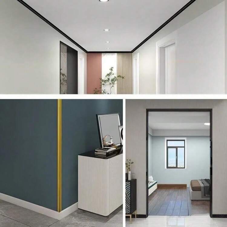 3M/118 pulgadas Tira decorativa autoadhesiva, Tira protectora de borde de puerta, Tira decorativa, Tira protectora, Protector de muebles - Multicolor - Añade 10