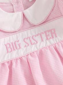 Newborn Baby Rompers - Rose bonbon - Voir 4