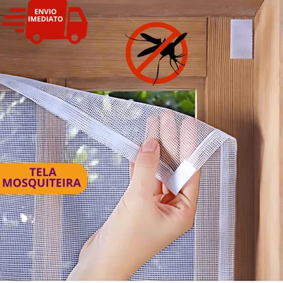 Tela Mosquiteiro Janela Auto Colante Contra Insetos Tela Para Mosquito Tela Mosquiteiro 1.30M X 1.50M