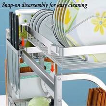 Drainage Rack Sink Dish Racks,Dish Rack,Kitchen Dish Drying Rack Drain Rack Tableware Drainer Organizer - 1 - Ver 4