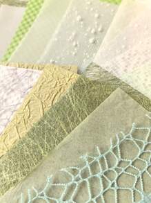 16 sztuk/opakowanie Naturalna tekstura Pusty wzór Dekoracyjne arkusze papieru, DIY Tło Dekoracja