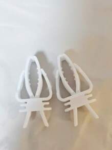 2pcs/Set Bird Vegetable & Fruit Clip Parrot, Cockatiel, Cockatoo Biting & Feeding Cage Accessories - Apricot - View 15