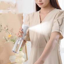 1pc Disinfection Nano Spray Bottle, Alcohol Sprayer, Ultra-Fine Mist Disinfection, High Pressure, Hairstyling, Moisturizing Cosmetic Bottle