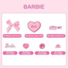 Miniso Barbie Series Pink Comb Hole Accessories, Cute And Creative (1 PC)