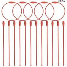 6/12/20pcs Stainless Steel Key Rings, Suitable For Luggage Tag, Key Holder, Key Chain, Kitchen Tools, Screw Jewelry Making, 4 Colors - One Size - View 11