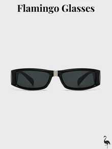 2025 新款 Y2K 方形框架时尚女士时尚眼镜，街拍时尚眼镜 - A - 查看 3