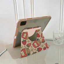 360 ° Rotating Foldable Case To Easily Protect Your IPad: Smart Case Compatible With IPad Air 6, Air 5, 4, And IPad 10 (10.9 Inches) - Apple IPad Pro 2024 Is Perfect For Busy Meetings, Travel Adventures, And Comfortable Family Relaxation