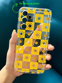 阳光印花透明保护壳适用于 16/11/12/13/14/15/15pro/15 Plus/15 Promax/7plus/8plus/X/Xs Max/Xr/11pro/12pro/13pro/14pro/12mini/13mini/11promax/12promax/13promax/14promax/14plus/6/6s/6plus/7/8/16Pro/16plus/16promax/Se& Galaxy/A54/A14/A12/A13/A15/A32/A33/A24/A52S/S20/S21/S22/S23/S24/S23Plus/S24ultra - 彩色 - 查看 4