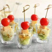 200 piezas/100 piezas/80 piezas/50 piezas/20 piezas Pinchos de bambú con forma de flor. Fijadores de hamburguesas, pinchos de fruta, decoración de alimentos, pinchos para fiestas, hermosos palitos de bambú con diseño floral. Para bodas, fiestas, vuelta al cole, reuniones, regalos, saludable, evita tocar los alimentos