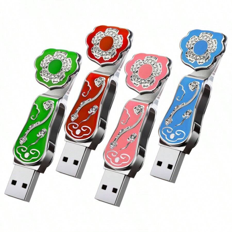 Disque dur USB 64 Go haute vitesse Creative U Disk, cadeau personnalisé pour ordinateur, système d'apprentissage, 128 Go, 32 Go