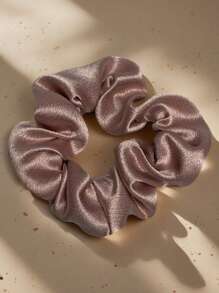 5pcs/Pack Scrunchies Bowel Shaped Elastic Ponytail Holders, Fashion Minimalist Versatile Soft Fabric, Sweet Design Hair Accessories