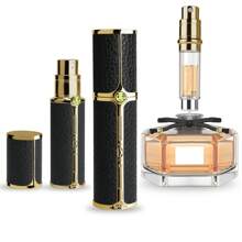 1Pcs Refillable Travel Perfume Atomizer Bottle, Elegant Luxury Pocket Perfume Dispenser Pump, Travel Perfume Atomiser, Outdoor Sunscreen Spray Bottle, Cologne Dispenser, Portable Size Sprayer Bottle For Traveling 5ML