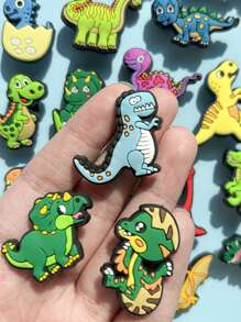 22 PCS Dinosaur Series Is A Set Of Beautiful Decorations Full Of Children's Fun And Creativity. - Green - View 8