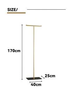 1pc Floor Standing Bedroom Clothes Hanger, Modern Minimalist Clothing Rack, Bedside Stand - Multicolor - View 6