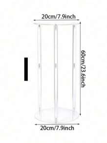 1 مجموعة من حامل الزهور الاكريليك الشفاف متعددة الأحجام وارتفاعات مختلفة، بتصميم فرنسي رومانسي مربع وأسطواني طويل، مناسب لحفلات الزفاف والأعياد وأعياد الميلاد والتخرج والعودة إلى المدرسة، ديكور خارجي - شفاف - مشاهدة 19