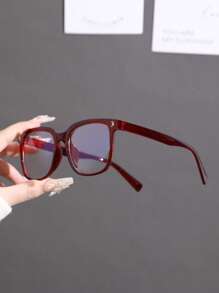 1pc/4pcs Light Lively Colorful Ins Style Exquisite Casual Women Clear Eyeglasses For Back To School Daily Life Office Watch TV Play Games Phone Accessories