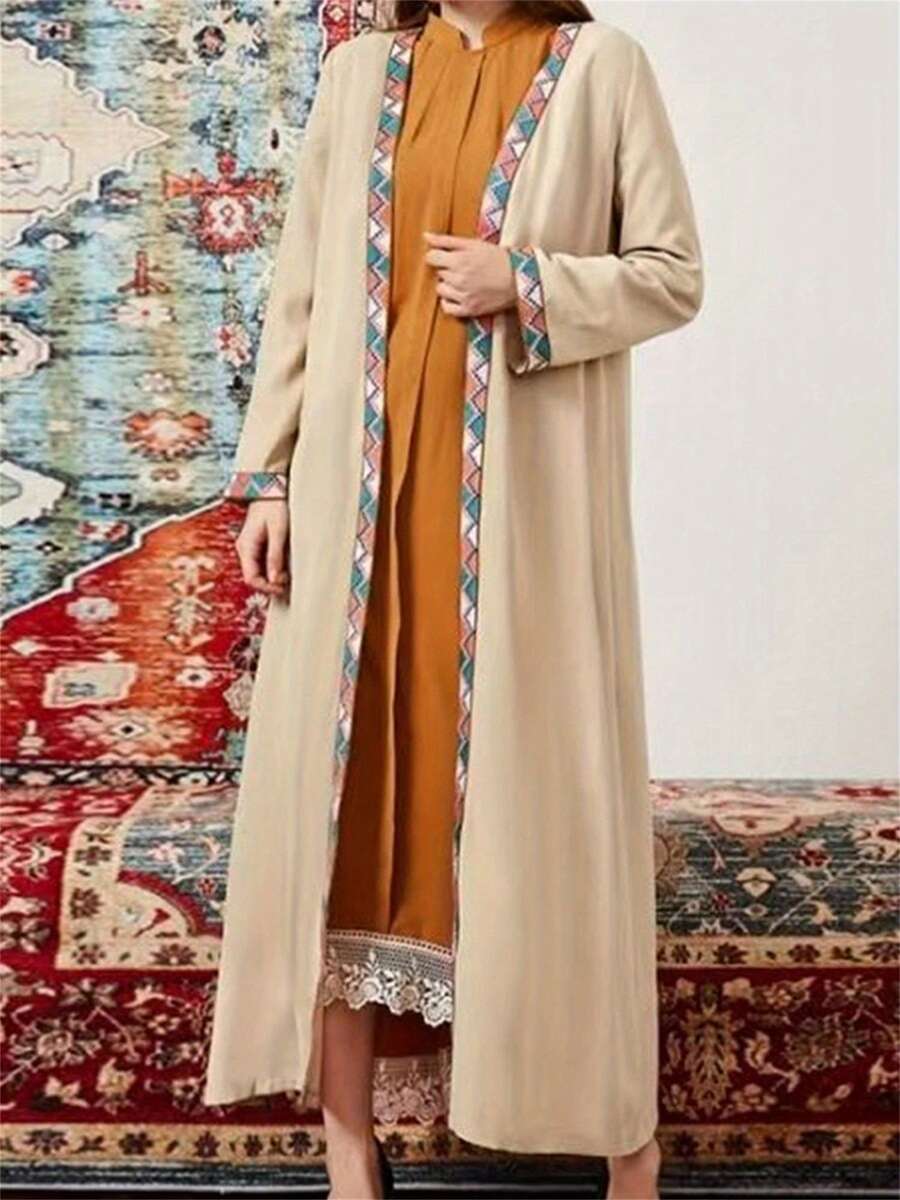 Ladies' Fashionable Casual Sunscreen Shirt With Elegant Temperament Jacket - Yellow Ochre - View 1