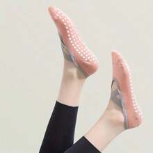 1pair Of Yoga Socks Non-Slip Pilates Dance Socks Non-Slip Floor Socks, Suitable For Gym Indoor And Fitness Ballet, Pilates, Sports - Multicolor - View 8