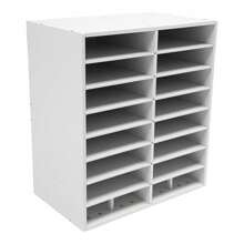 YUNRUX Estantes de archivos - Blanco - Ver 5