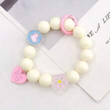 Für Infinix Smart 8 Bildschirmschutz, Keramikfilm, Weicher Film, farbige Creme Handyhülle, Creme Perlenarmband, Handyschlaufe, Smart 9, Smart 7, I Tel A50/A70, Smart 10