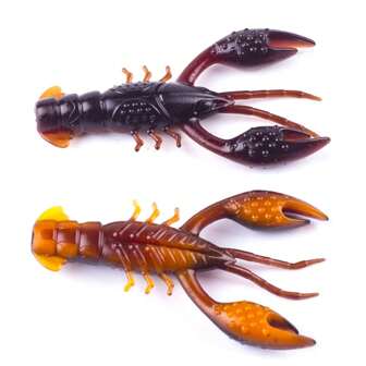 6pcs/Bag Soft Baits 6cm 3.5g Silicone Prawn Fishing Lures Baits For Bass